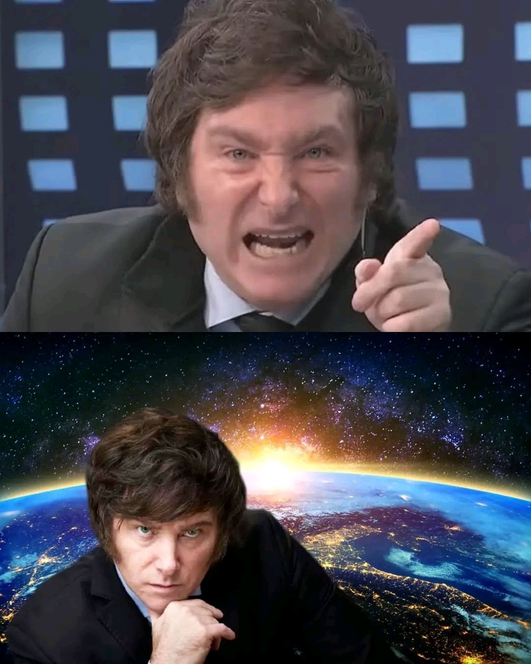 mileiesclaveplantilla meme template